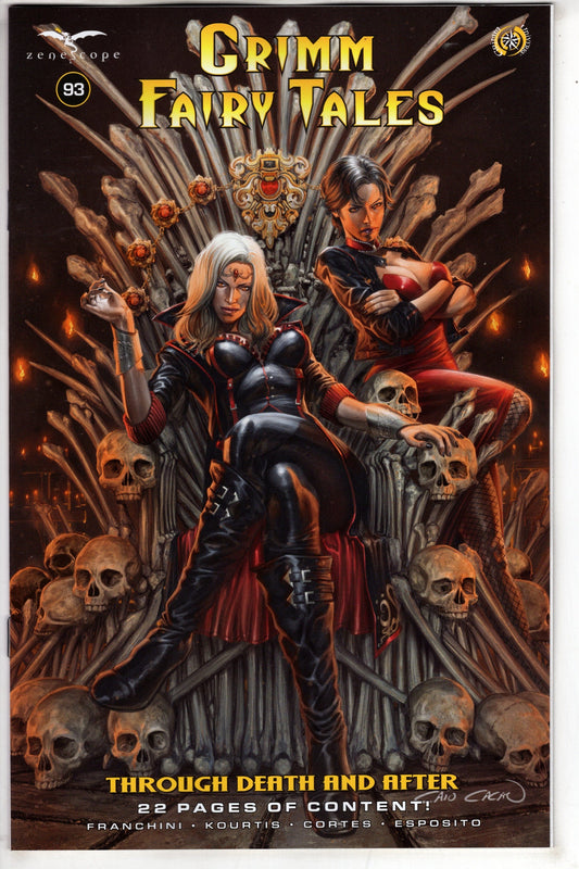 ZENESCOPE ENTERTAINMENT INC COMIC BOOK Grimm Fairy Tales #93 Cover B Caio Cacau