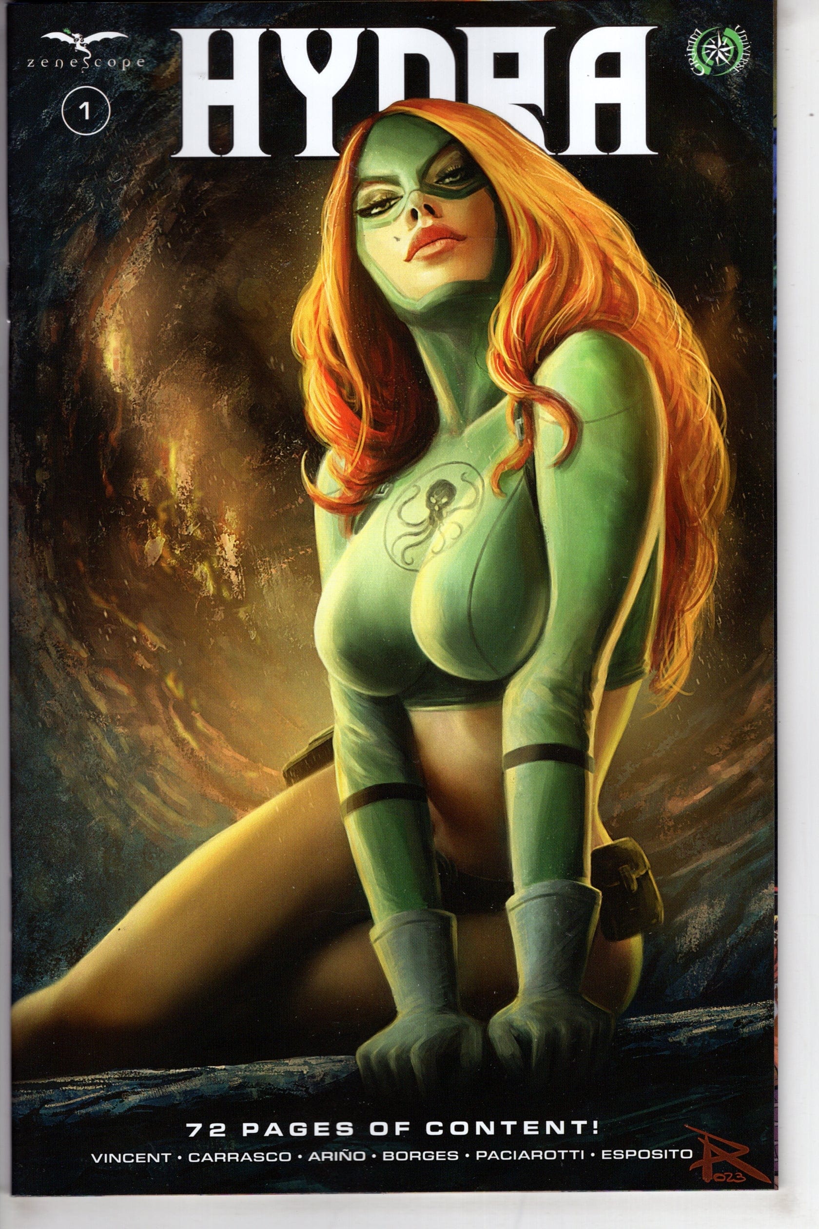 ZENESCOPE ENTERTAINMENT INC COMIC BOOK Hydra #1 Cover D Pierluigi Abbondanza