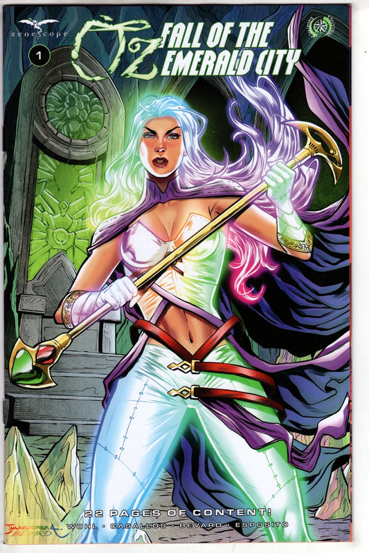 ZENESCOPE ENTERTAINMENT INC COMIC BOOK Oz Fall Of Emerald City #1 (Of 3) Cover B Julius Abrera