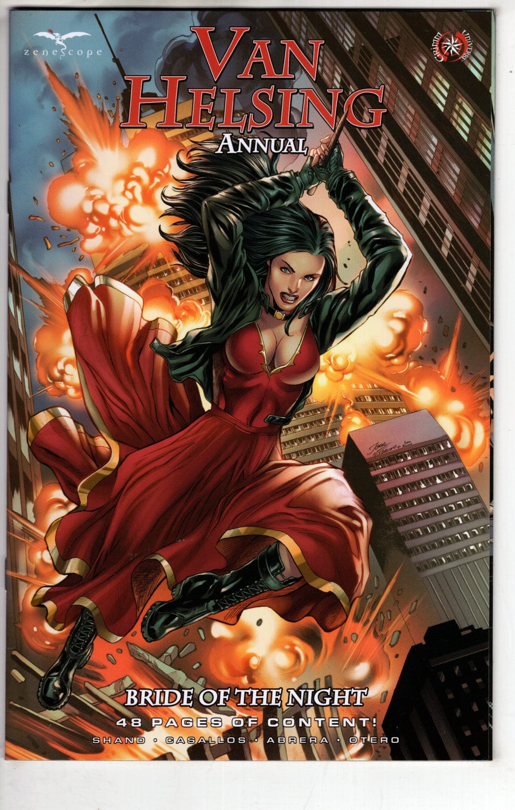 ZENESCOPE ENTERTAINMENT INC NEW THIS WEEK VAN HELSING ANNUAL BRIDE OF THE NIGHT CVR A VITORINO (VF/NM)