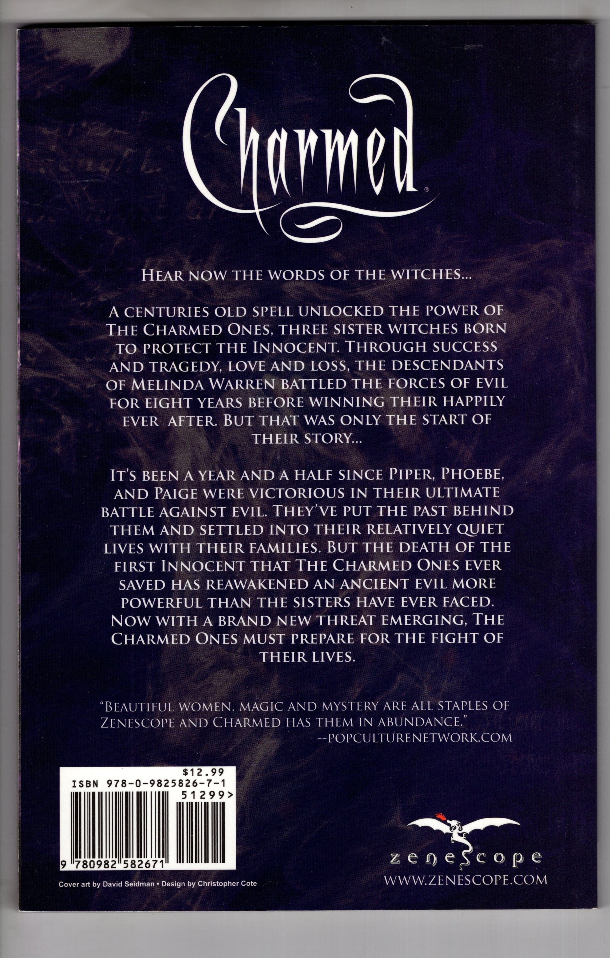 ZENESCOPE ENTERTAINMENT INC TRADE Charmed TPB Volume 01