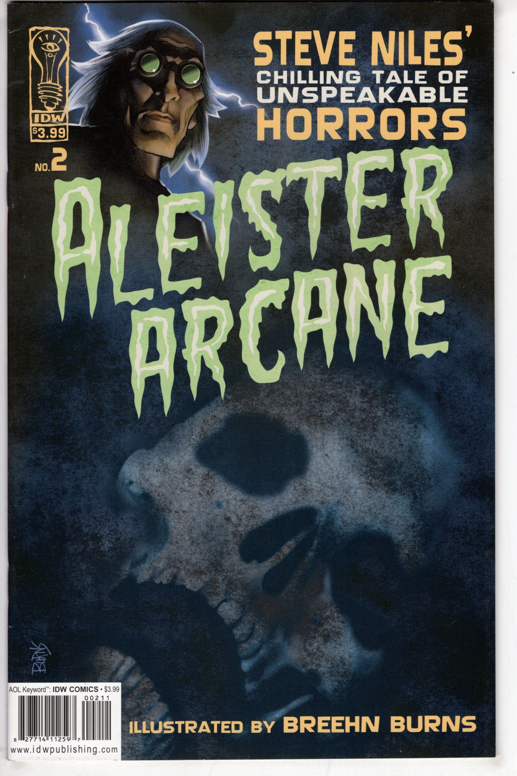 ZEST BOOKS Comics ALEISTER ARCANE #2 (MR)