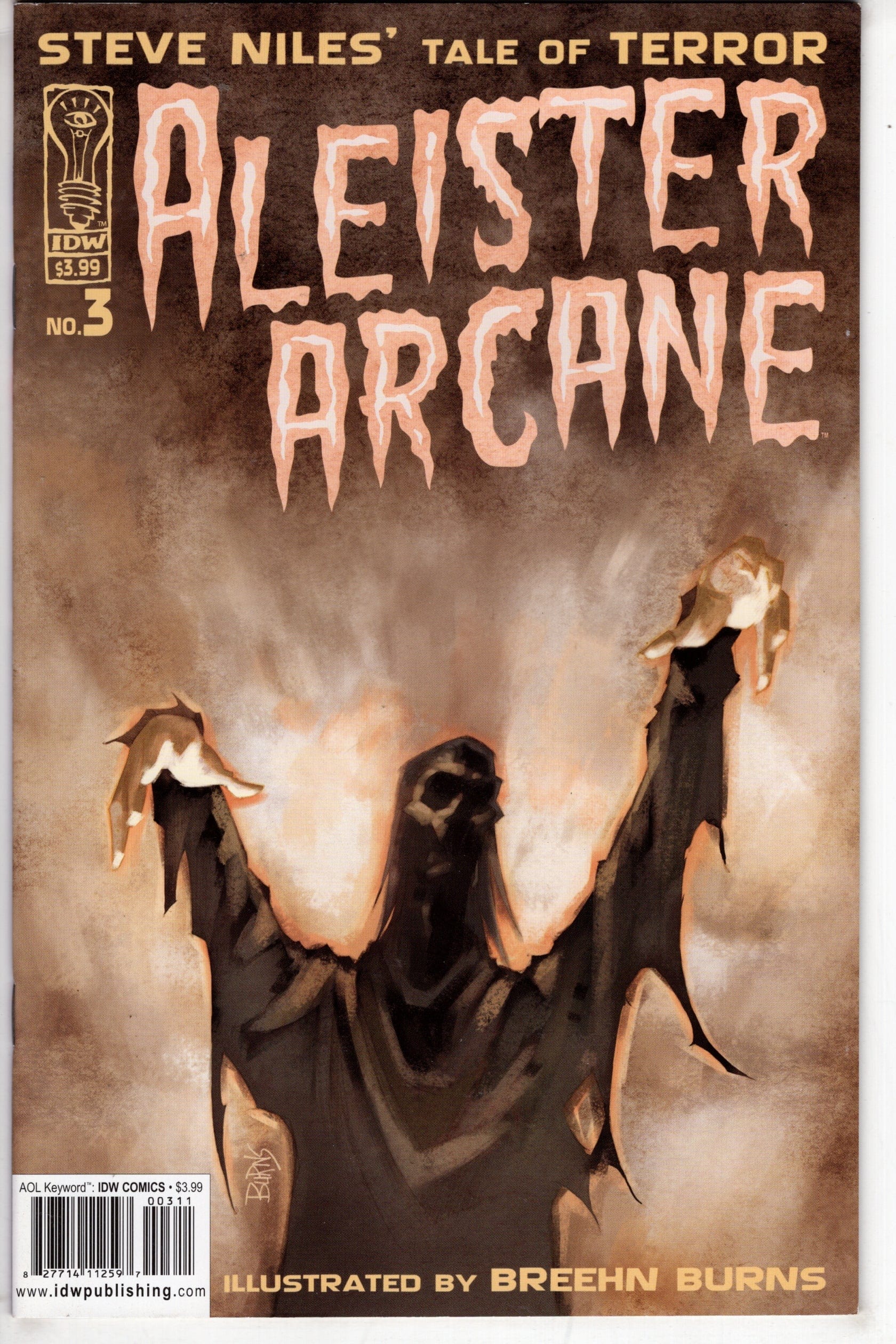 ZEST BOOKS Comics ALEISTER ARCANE #3 (MR)