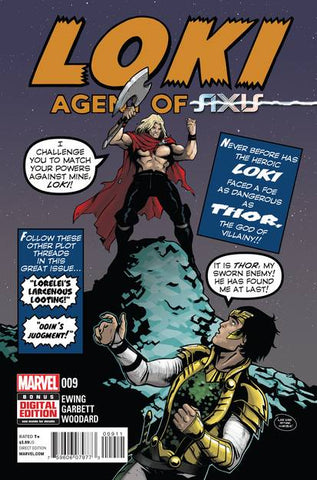 LOKI AGENT OF ASGARD #9 AXIS - Packrat Comics