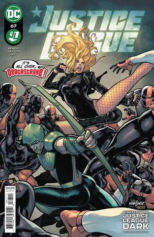 Justice League #67 Cover A David Marquez - Packrat Comics