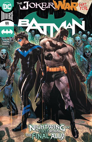 BATMAN #99 CVR A JORGE JIMENEZ (JOKER WAR) - Packrat Comics