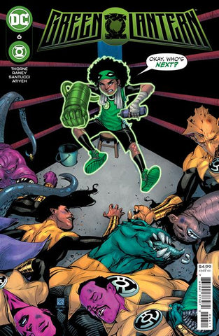 Green Lantern #6 Cover A Bernard Chang - Packrat Comics