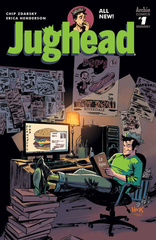 JUGHEAD #1 HACK VAR CVR - Packrat Comics