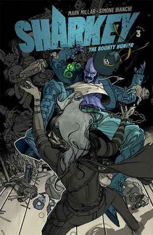 SHARKEY BOUNTY HUNTER #3 (OF 6) CVR A BIANCHI (MR) - Packrat Comics