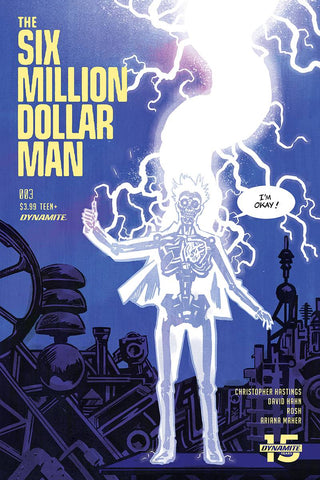 SIX MILLION DOLLAR MAN #3 CVR A WALSH - Packrat Comics