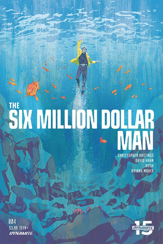SIX MILLION DOLLAR MAN #4 CVR A WALSH - Packrat Comics