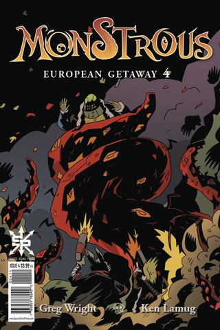 MONSTROUS EUROPEAN GETAWAY #4 (OF 4) - Packrat Comics