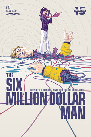 SIX MILLION DOLLAR MAN #5 CVR A WALSH - Packrat Comics