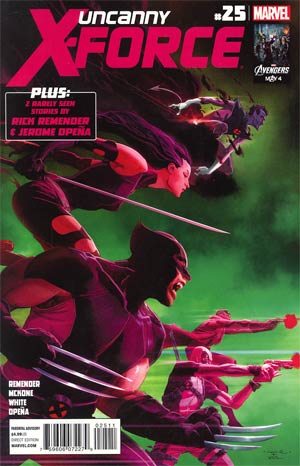 Uncanny X-force #25 1st Appearance Omega Clan - Packrat Comics