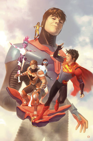 LEGION OF SUPER HEROES #5 CARD STOCK ALEX GARNER VAR ED - Packrat Comics