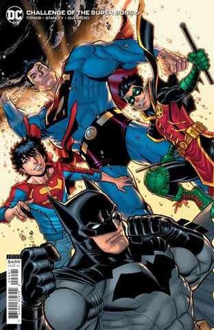 Challenge Of The Super Sons #6 (Of 7) Cover B Nick Bradshaw Card Stock Variant