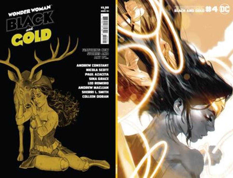 Wonder Woman Black & Gold #4 (Of 6) Cover B Joshua Middleton Variant