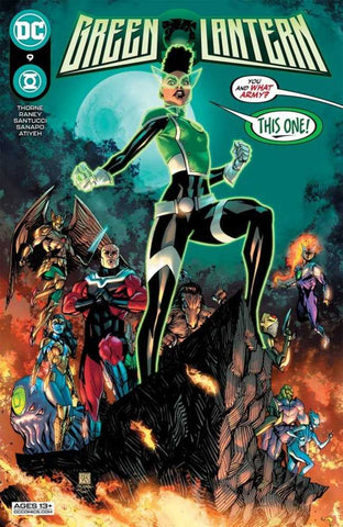 Green Lantern #9 Cover A Bernard Chang & Alex Sinclair