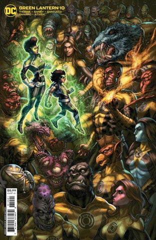 Green Lantern #10 Cover B Alan Quah Card Stock Variant