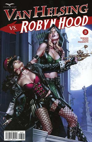 VAN HELSING VS ROBYN HOOD #3 (OF 4) CVR D ANACLETO - Packrat Comics
