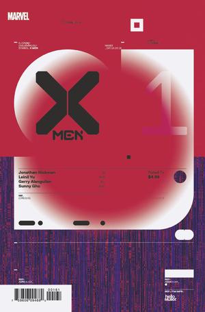 X-MEN #1 HICKMAN DESIGN VAR DX - Packrat Comics