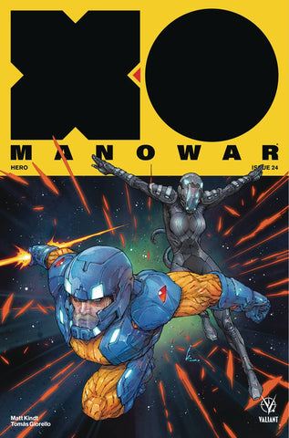 X-O MANOWAR (2017) #24 CVR A ROCAFORT - Packrat Comics