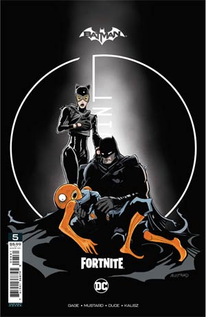 BATMAN FORTNITE ZERO POINT #5 (OF 6) PREMIUM VAR E DONALD MUSTARD CARD STOCK - Packrat Comics