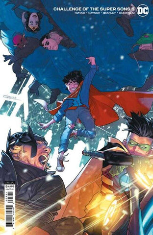 Challenge Of The Super Sons #5 (Of 7) Cover B Jamal Campbell Card Stock Variant