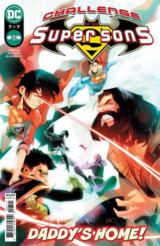 Challenge Of The Super Sons #7 (Of 7) Cover A Simone Di Meo