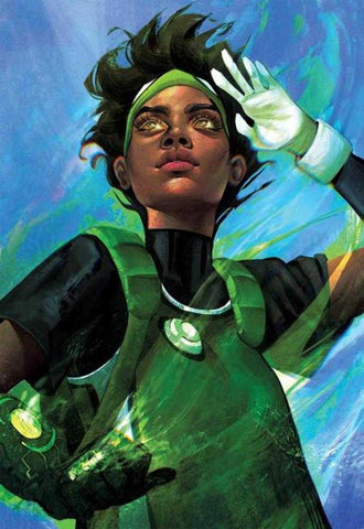 Green Lantern #8 Cover B Juliet Nneka Card Stock Variant