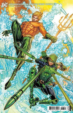 Aquaman Green Arrow Deep Target #3 (Of 7) Cover B Jonboy Meyers Card Stock Variant