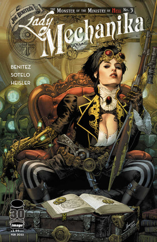 Lady Mechanika Monster Of Ministry #3 (Of 4) Cover B Anacleto