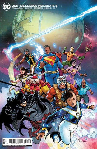 Justice League Incarnate #5 (Of 5) Cover C 1 in 25 Andrei Bressan Card Stock Variant