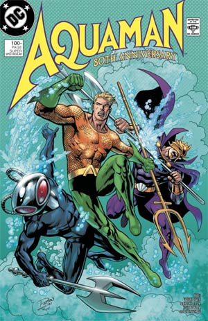 Aquaman 80th Anniversary 100-Page Super Spectacular #1 (One Shot) Cover F Chuck Patton & Kevin Nowlan 1980s Variant - Packrat Comics