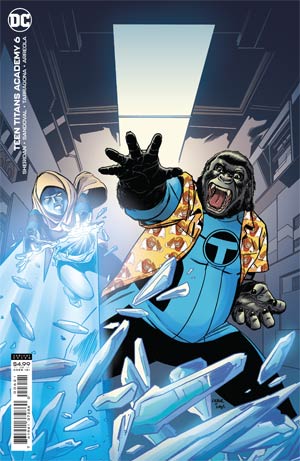Teen Titans Academy #6 Cover B Steve Lieber Card Stock Variant - Packrat Comics