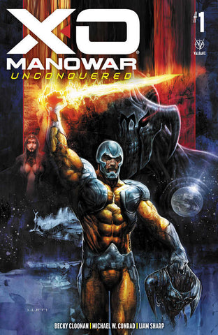 X-O Manowar Unconquered #1 Cover A Sharp (Mature)