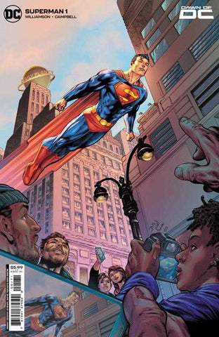 Superman #1 Cover G Edition Benes & Wayne Faucher Card Stock Variant