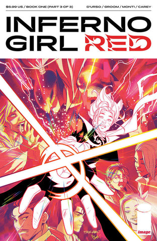 Inferno Girl Red Book One #3 (Of 3) Cover A Durso & Monti Mv