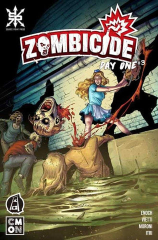 Zombicide Day One #3 (Of 4) Cover A Fabio Babich & Tarek Moutran (Mature)