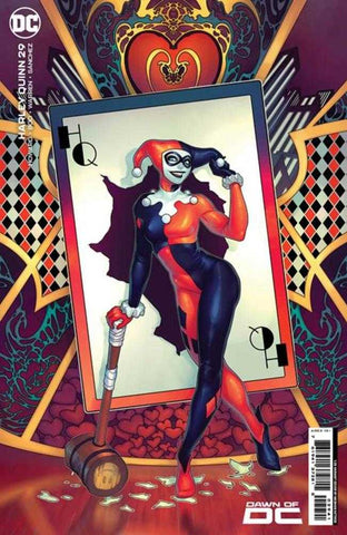 Harley Quinn #29 Cover C 1 in 25 Meghan Hetrick Card Stock Variant