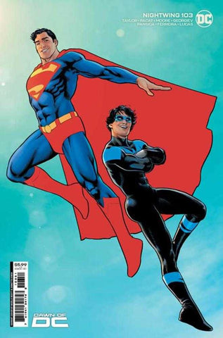 Nightwing #103 Cover D Nicola Scott Superman Card Stock Variant