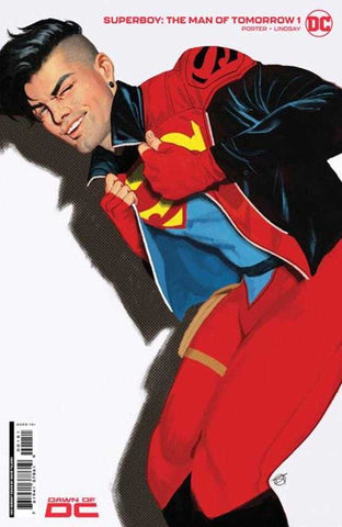 Superboy The Man Of Tomorrow #1 (Of 6) Cover F 1 in 50 David Talaski Card Stock Variant