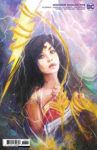 Wonder Woman #798 Cover E 1 in 25 Zu Orzu Card Stock Variant (Revenge Of The Gods)