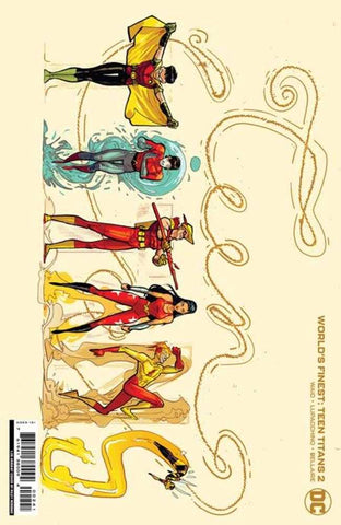 Worlds Finest Teen Titans #2 (Of 6) Cover E 1 in 25 Riley Rossmo Card Stock Variant