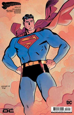 Superman #7 Cover I 1 in 50 Chris Samnee Card Stock Variant (#850)