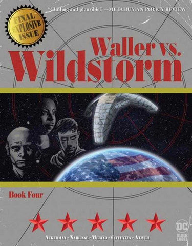 Waller vs Wildstorm #4 (Of 4) Cover A Jorge Fornes (Mature)