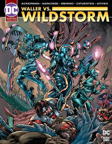 Waller vs Wildstorm #4 (Of 4) Cover B Eric Battle Variant (Mature)