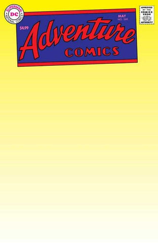 Adventure Comics #260 Facsimile Edition Cover B Blank Card Stock Variant