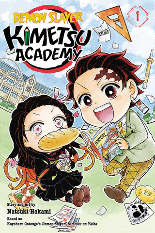Demon Slayer Kimetsu Academy Graphic Novel Volume 01