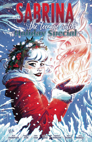 Sabrina Teenage Witch Holiday Special Cover A Fish